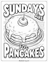 22 Pancake Coloring Pages Free PDF To Print  Woo sketch template