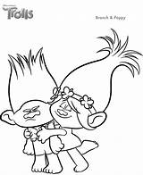 Trolls Movie Coloring Pages  Best For Kids sketch template