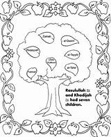 5 Pillars Of Islam Coloring Page  Pages For All Ages sketch template