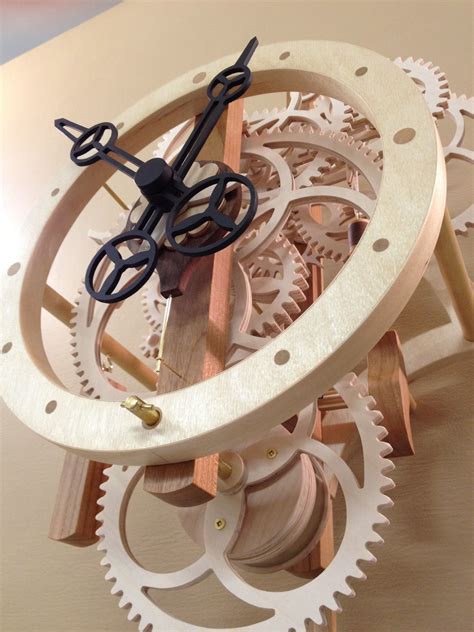 IMG_0035.JPG (2448×3264) | Wooden clock plans, Wood clocks, Woodworking furniture plans