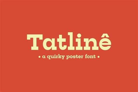 Tatline — Bold & Chunky Serif Font | Serif fonts, Serif, Best serif fonts