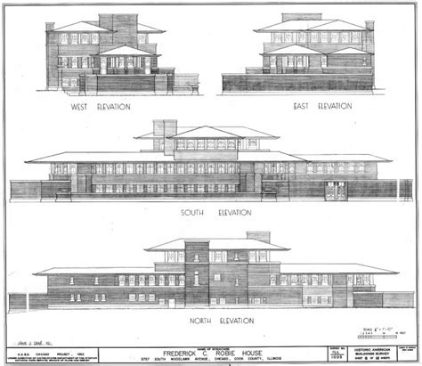 Frank Lloyd Wright Floor Plan Dwg - House Design Ideas