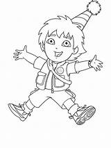 Go Diego coloring pages Free Printable sketch template