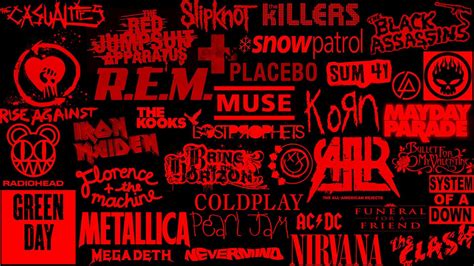 Cool Rock Band Logos HD Wallpapers - Wallpaper Cave