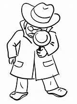 Printable Detective Coloring Pages  Cool sketch template