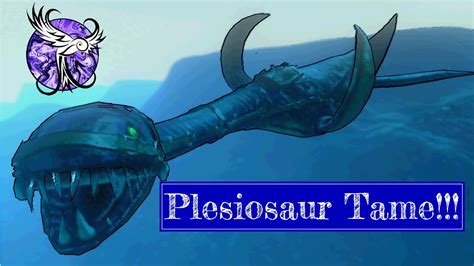 TAMING A HIGH LEVEL PLESIOSAUR!!! | [S1E33] | ARK Survival Evolved ...