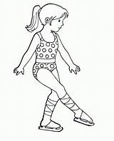Free Kids Ice Skating Coloring Pages Download  sketch template