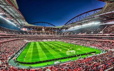 Download wallpapers Benfica Stadium, match, Estadio da Luz, full stadium, football stadium ...