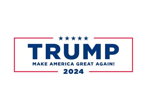 Trump 2024 Logo PNG vector in SVG, PDF, AI, CDR format