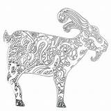 Boer Goat Coloring Pages At GetColoringscom  Free Printable Colorings sketch template