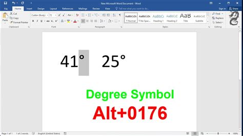 How to insert degree symbol in word mac - eduhor