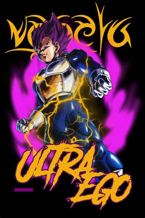 Vegeta Ultra Ego Anime Shirt