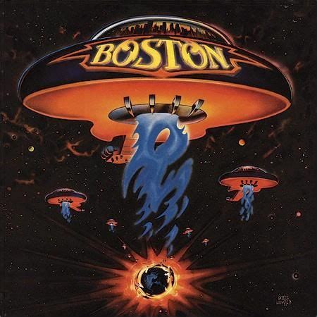 Boston debut album, 1976 | Boston album, Cool album covers, Metal album covers