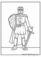 Female Knight Coloring Pages sketch template