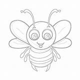Cute Bee Coloring Pages  Coloring Pages Mimi Panda sketch template