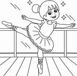Free Coloring Pages For Girls Dancers sketch template