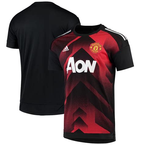 Manchester United adidas Red 2017/18 Training Jersey