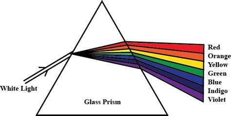 Explain the phenomenon ofdispersion of white light through a glass prism, using suitable ray ...