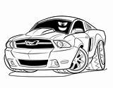 Printable Ford Mustang Coloring Page  Free Pages sketch template