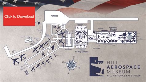 Hill Aerospace Museum Aircraft Layout Map | Hill Aerospace Museum