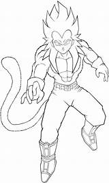 Vegeta Super Saiyan Coloring Pages At GetColoringscom  Free Printable sketch template