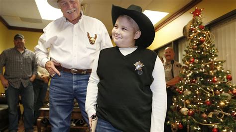 Boy becomes McLennan County Sheriff for a day | Government | wacotrib.com