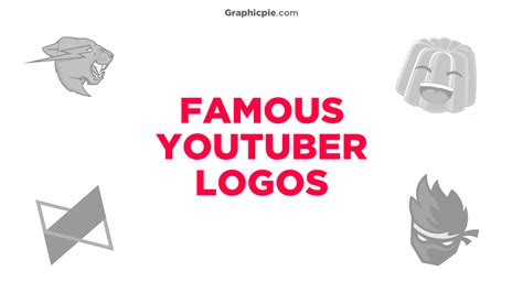 Famous Youtuber Logos & Channel Names - Graphic Pie