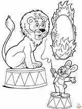 Fun Circus coloring For Children  GBcoloriage sketch template