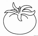 Tomatoes Coloring Page » Turkau sketch template