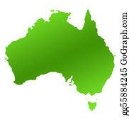 780 Outline Australia Map Stock Illustrations | Royalty Free - GoGraph