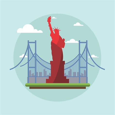 New York Usa Liberty · Free vector graphic on Pixabay