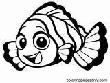 Clownfish Coloring Pages Printable For Free Download sketch template