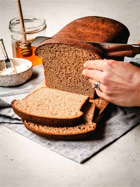 Honey Wheat Sandwich Bread | Kickass Baker