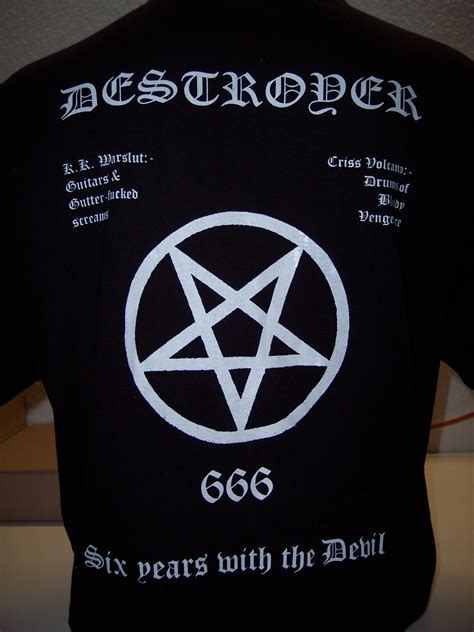Deathrune | DESTROYER 666 – Six Songs With The Devil, T-SHIRT