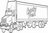 Semi Truck Coloring Pages At GetDrawings  Free Download sketch template