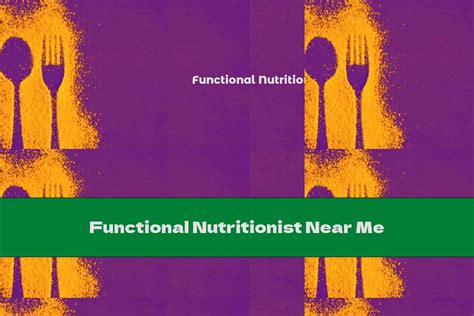 Functional Nutritionist Near Me - This Nutrition