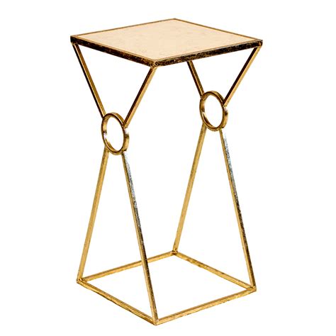 Marble Top with Gold Base Side Table | Peter Corvallis Productions - Tent, Party & Wedding ...