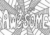 Awesome Coloring Pages Printables sketch template