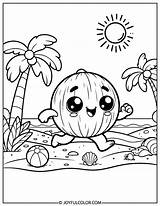 20 Printable Coconut Coloring Pages For FREE Download sketch template