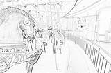 Coloring Pages  Santa Cruz Beach Boardwalk Amusement Park sketch template