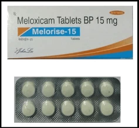 Meloxicam Tablets BP 15 Mg - SS Medex