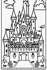 Castle Inspired Coloring Pages · Creative Fabrica sketch template