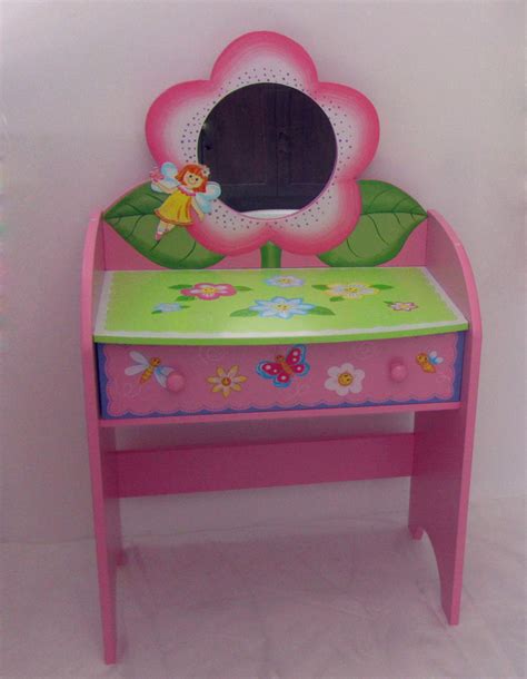 MDF Kids Dresser, Wooden Kids Dressing Table, Wood Kids Vanity Table - China Kids Furniture and ...