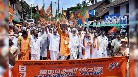 BJP Pushes to Link its National Narrative with Kerala, Left Fights Back ...