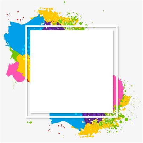 Modern Abstract Art Vector Hd Images, Abstract Modern Art And Colorful Frame, Art Clipart ...