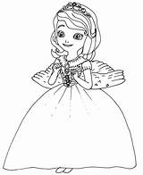 Sofia The First Printable Coloring Pages sketch template