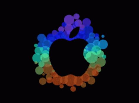 Apple Logo GIF - Apple Logo Bubbles - Discover & Share GIFs