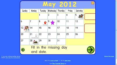 Starfall Make A Calendar - prntbl.concejomunicipaldechinu.gov.co