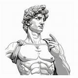 Sculptures coloring Pages  MasterBundles sketch template