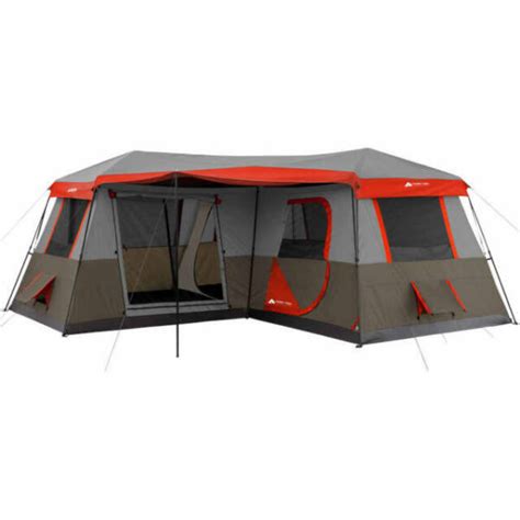 Ozark Trail WMT-161682B 16x16ft 12-Person Cabin Tent - Brown/Red for sale online | eBay